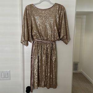 SUZI CHIN SEQUIN DRESS